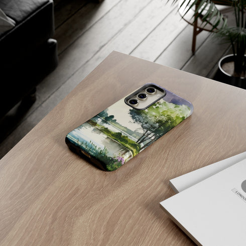 Summer Day by the Lake - Impact Resistant Phone Case
